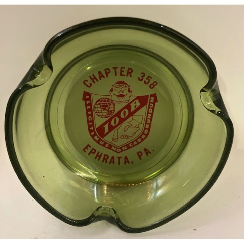 VTG US‎ Military Motto Ashtray "100B Illegitimus Non Carborundum Chapter 358"